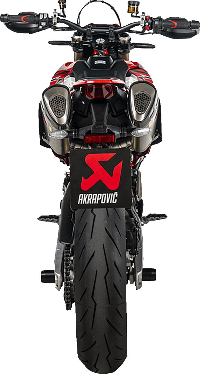 Akrapovic Slip-On Line uitlaatdemper zwart - Ducati HYPERMOTARD 698 / Mono e.a. (2024-2025) | Femon Parts