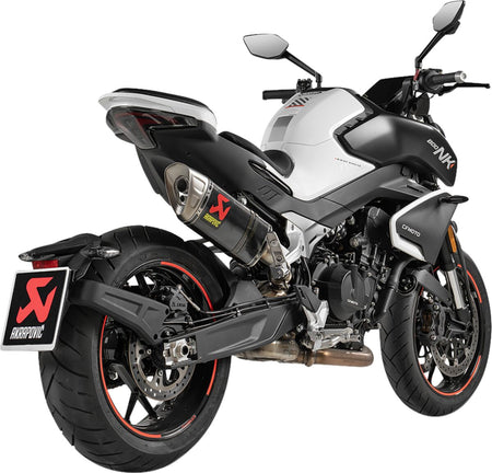 Akrapovic Slip-On Line uitlaatdemper zilver - Cf Moto Advanced / NK 800 e.a. (2023-2025) | Femon Parts