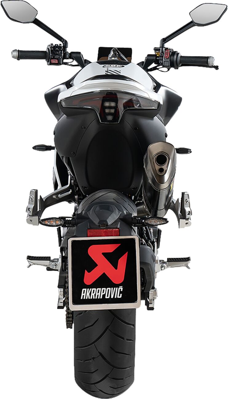Akrapovic Slip-On Line uitlaatdemper zilver - Cf Moto Advanced / NK 800 e.a. (2023-2025) | Femon Parts