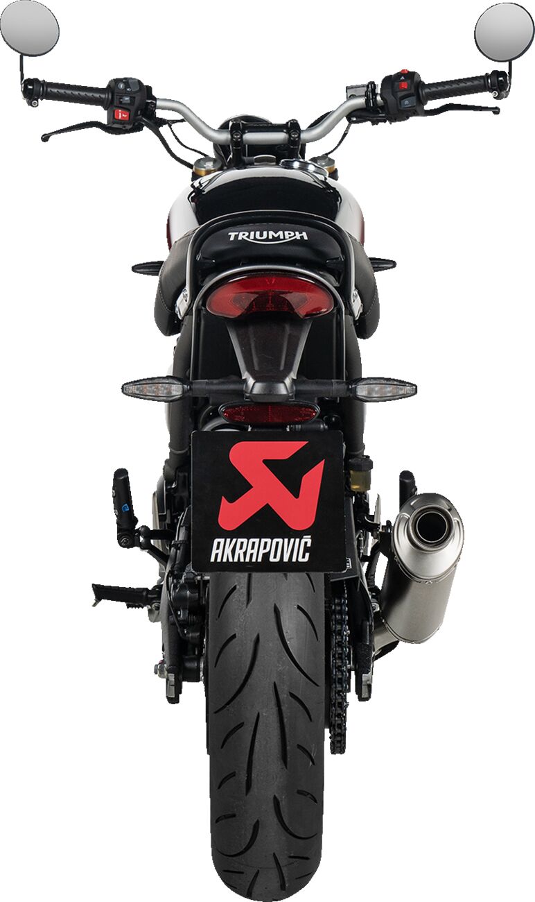 Akrapovic Slip-On Line uitlaatdemper - Triumph SCRAMBLER 400 X / SPEED 400 (2024-2025) | Femon Parts