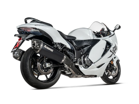Akrapovic Slip-On Line uitlaatdemper zwart - Suzuki GSX 1300 / Hayabusa e.a. (2021-2025) | Femon Parts