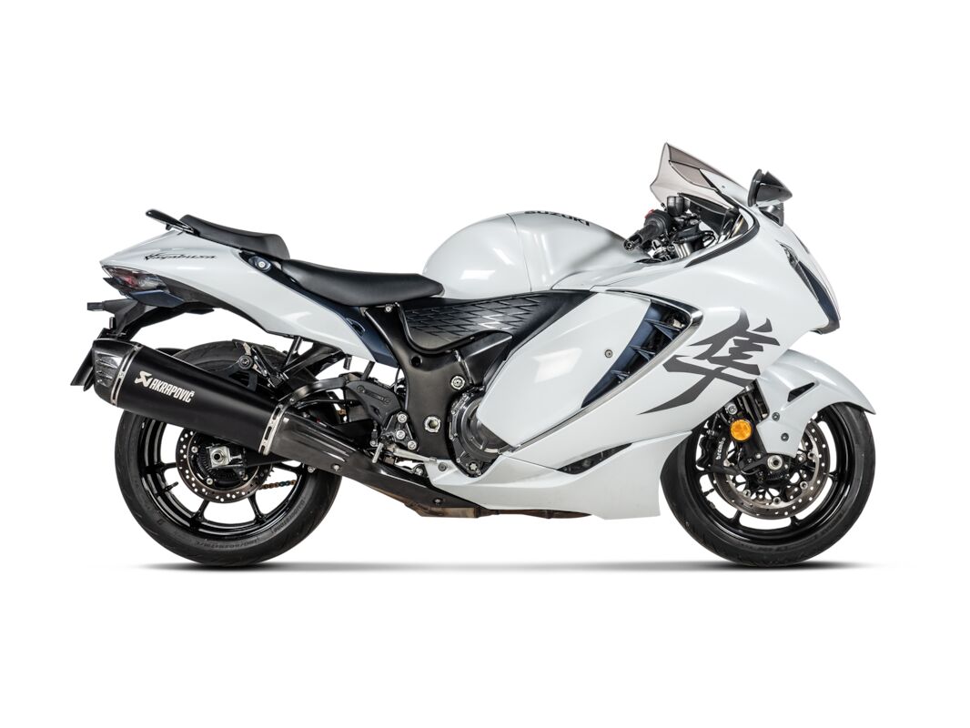 Akrapovic Slip-On Line uitlaatdemper zwart - Suzuki GSX 1300 / Hayabusa e.a. (2021-2025) | Femon Parts