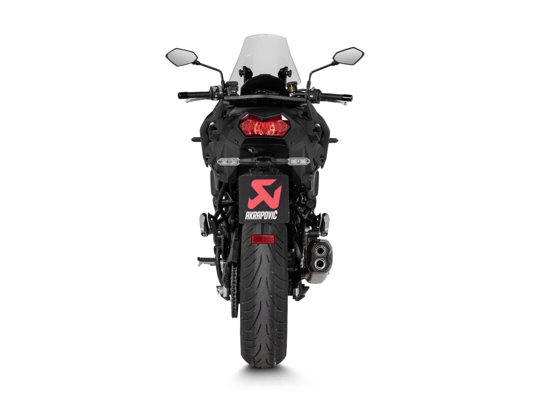 Akrapovic Slip-On Line uitlaatdemper zwart - Kawasaki KLZ 1100 / Versys e.a. (2025) | Femon Parts