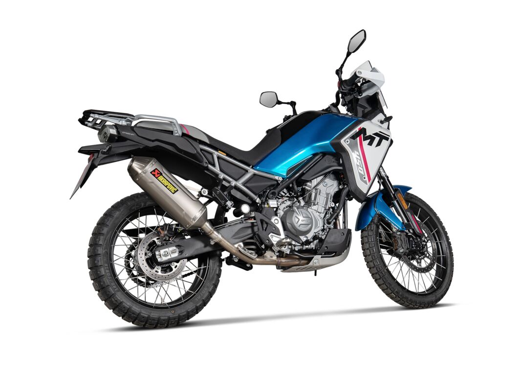 Akrapovic Slip-On Line uitlaatdemper titanium - Cf Moto MT 450 (2024-2025) | Femon Parts