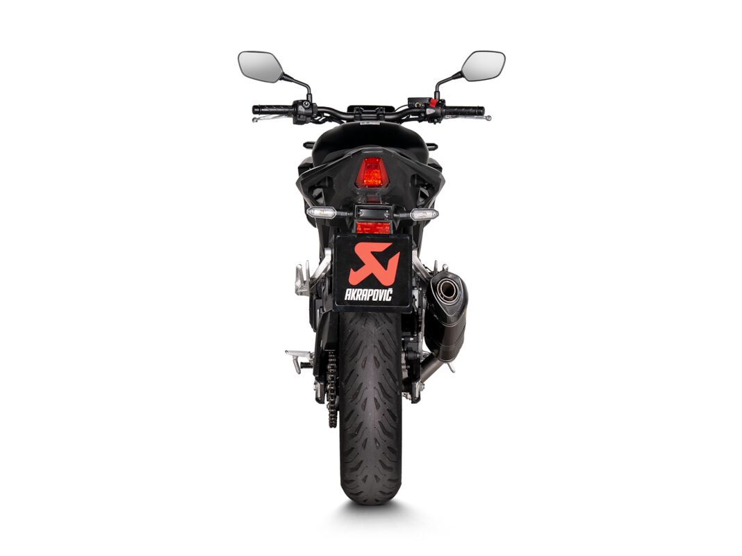 Akrapovic Slip-On Line uitlaatdemper zwart - Honda CB-500 F / CB-500 X e.a. (2020-2025) | Femon Parts