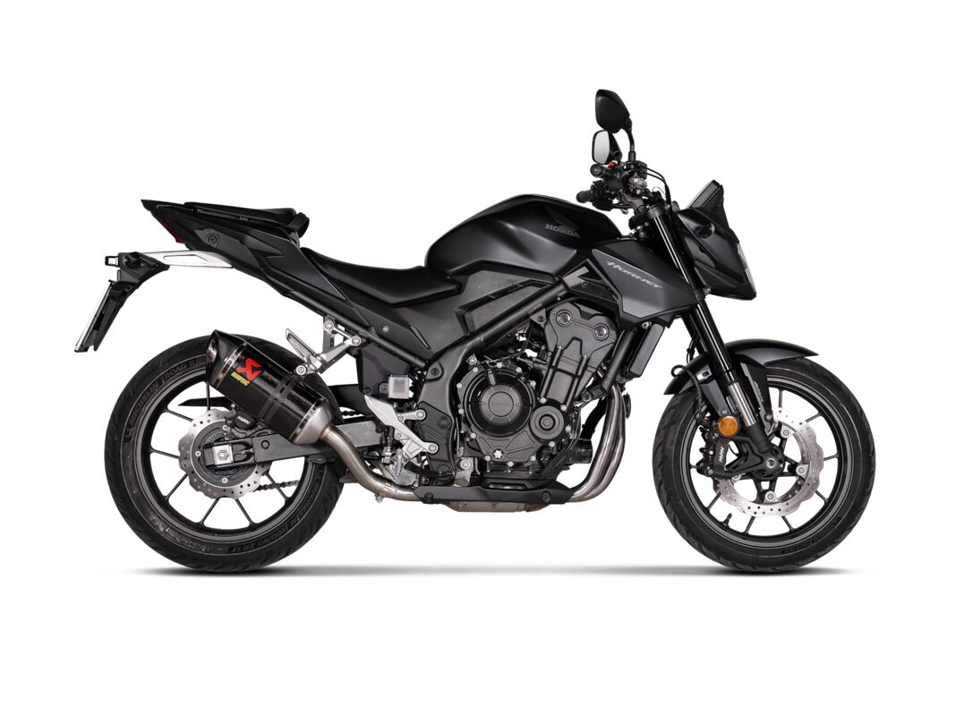Akrapovic Slip-On Line uitlaatdemper zwart - Honda CB-500 F / CB-500 X e.a. (2020-2025) | Femon Parts