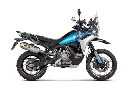 Akrapovic Slip-On Line uitlaatdemper titanium - Cf Moto MT 800 / X (2025-2026) | Femon Parts