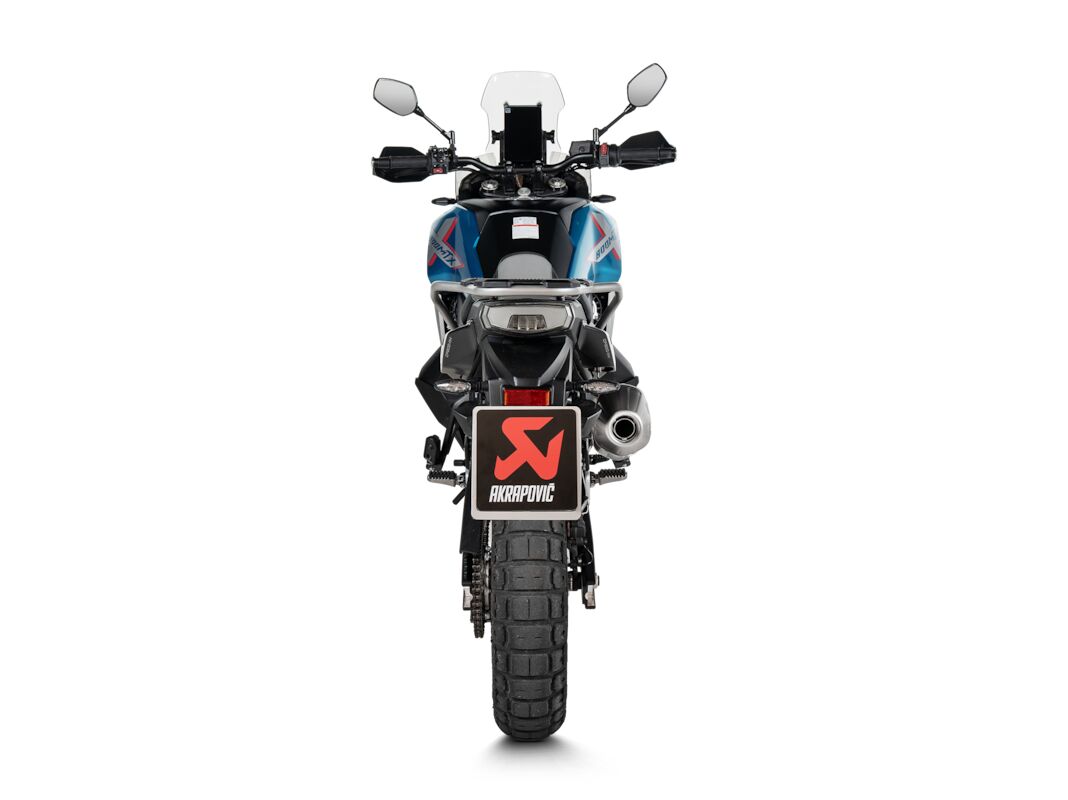 Akrapovic Slip-On Line uitlaatdemper titanium - Cf Moto MT 800 / X (2025-2026) | Femon Parts