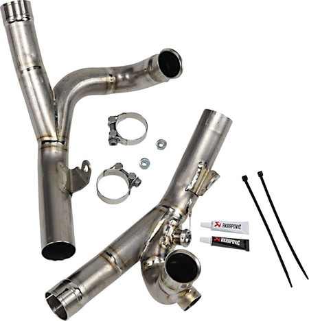 Akrapovic Collector uitlaatbocht en middenpijp - Yamaha VMX 1700 / Vmax (2009-2016) | Femon Parts