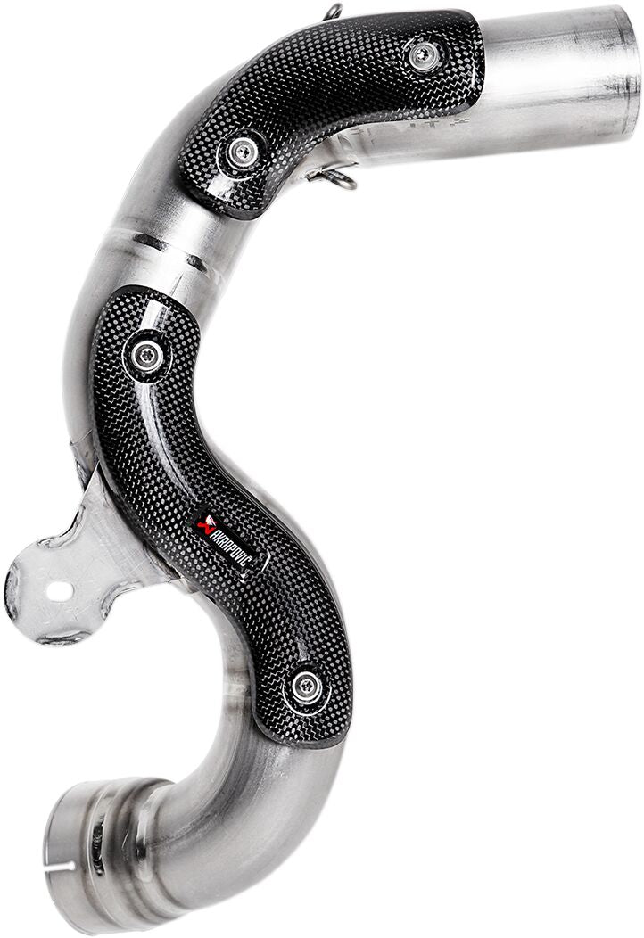 Akrapovic Mid Pipe uitlaatbocht en middenpijp zilver - Bmw R NINE T / Scrambler (2014-2016) | Femon Parts
