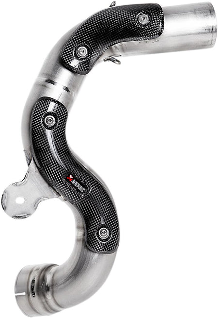 Akrapovic Mid Pipe uitlaatbocht en middenpijp zilver - Bmw R NINE T / Scrambler (2014-2016) | Femon Parts