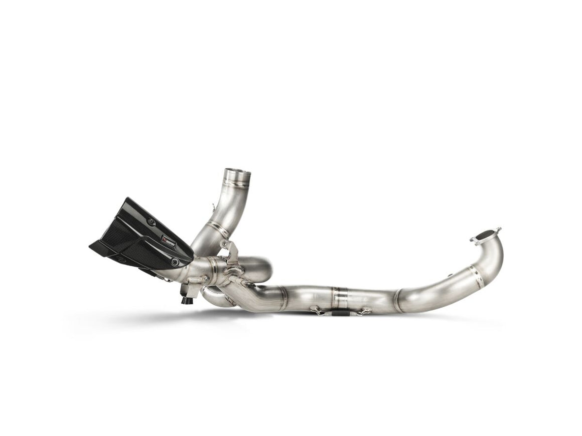 Akrapovic Replacement uitlaatbocht en middenpijp titanium - Ducati DVT / DVT D|Air e.a. (2015-2017) | Femon Parts