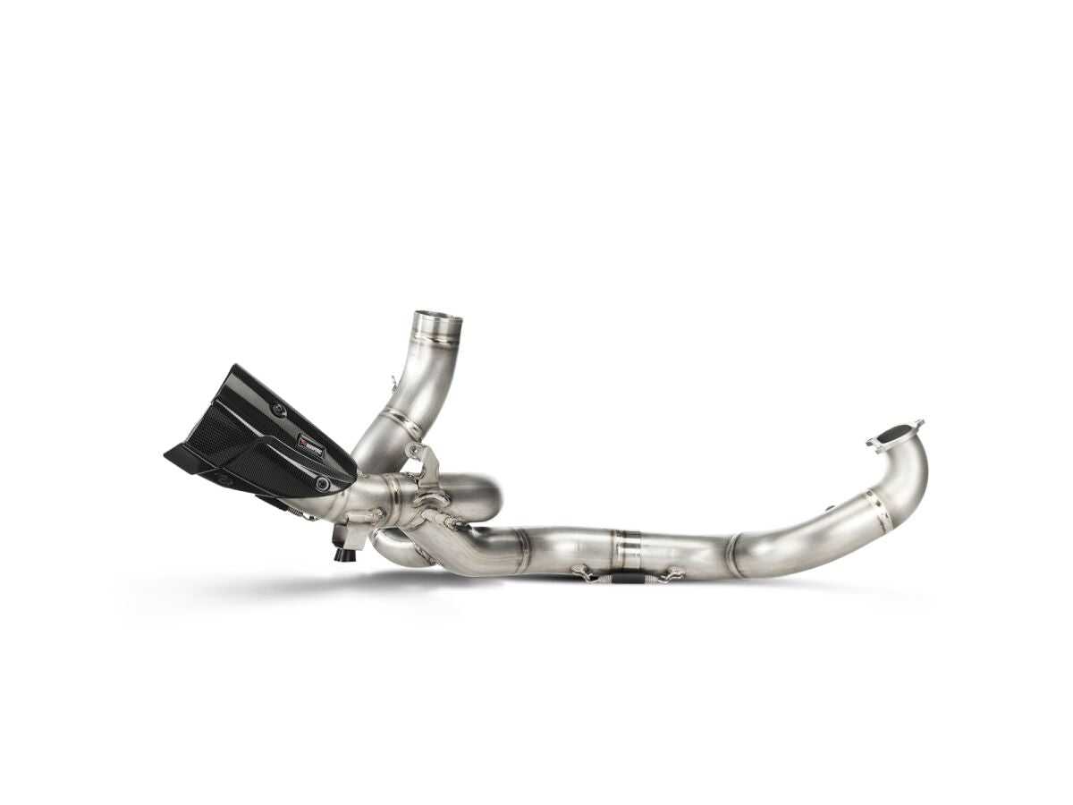 Akrapovic Replacement uitlaatbocht en middenpijp titanium - Ducati DVT / DVT D|Air e.a. (2015-2017) | Femon Parts