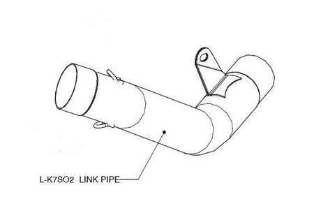 Akrapovic Mid Pipe uitlaatbocht en middenpijp zilver - Bmw S-1000 RR (2012) | Femon Parts