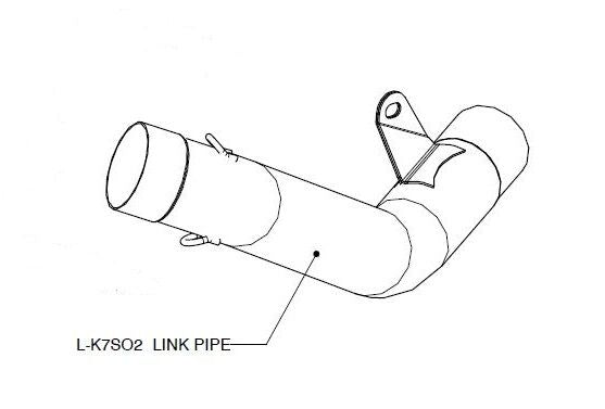Akrapovic Mid Pipe uitlaatbocht en middenpijp zilver - Bmw S-1000 RR (2012) | Femon Parts
