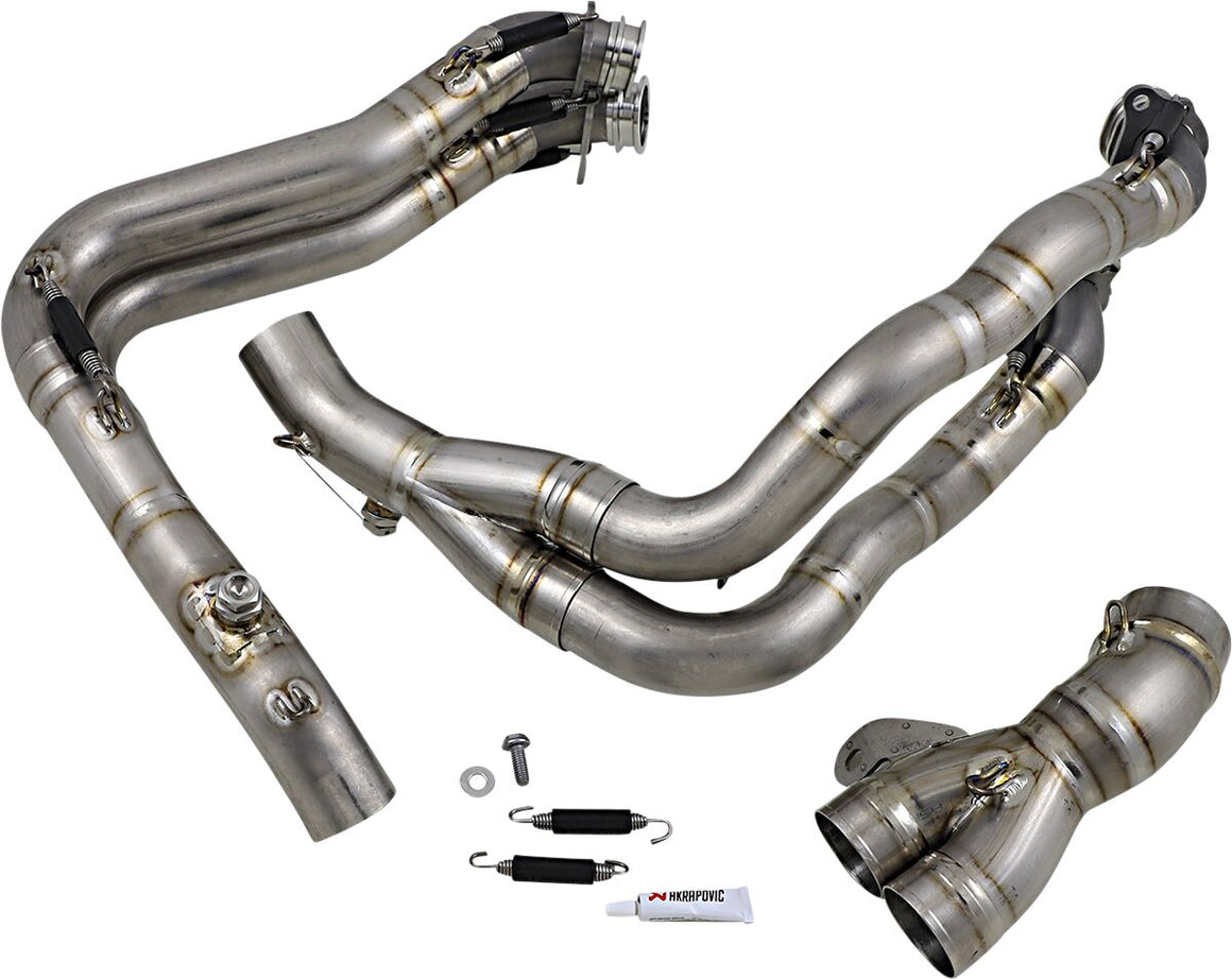 Akrapovic uitlaatbocht en middenpijp - Honda CBR-1000 RR (2020-2023) | Femon Parts