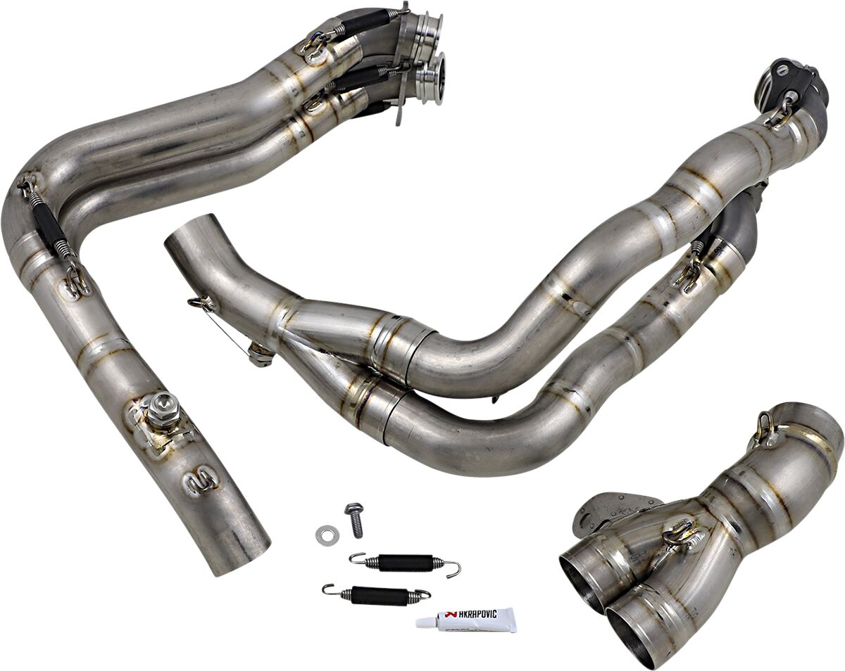 Akrapovic uitlaatbocht en middenpijp - Honda CBR-1000 RR (2020-2023) | Femon Parts