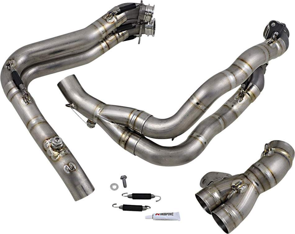 Akrapovic uitlaatbocht en middenpijp - Honda CBR-1000 RR (2020-2023) | Femon Parts
