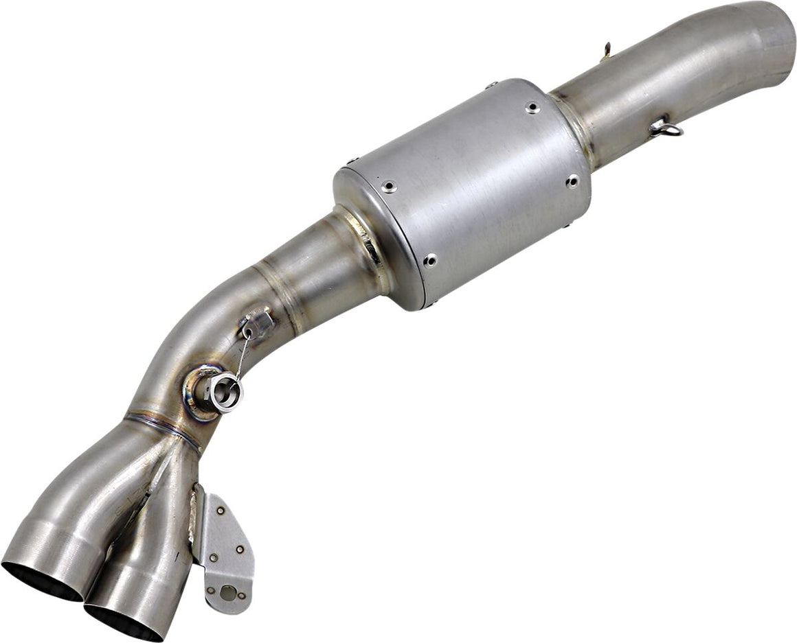 Akrapovic uitlaatbocht en middenpijp zilver - Honda CBR-1000 RR (2020-2023) | Femon Parts