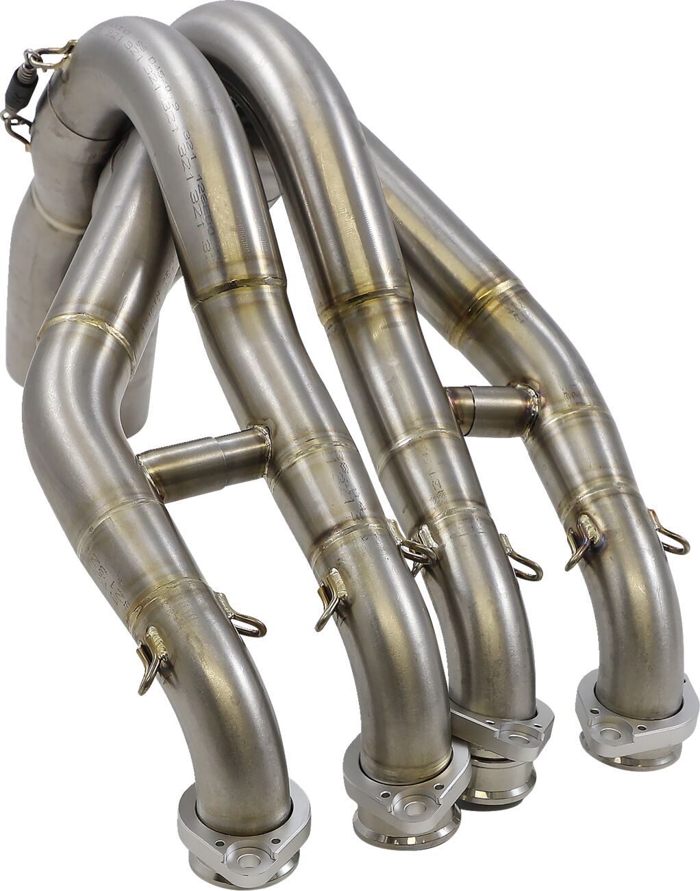 Akrapovic uitlaatbocht en middenpijp zilver - Kawasaki Ninja / Ninja 40th Anniversary e.a. (2019-2025) | Femon Parts
