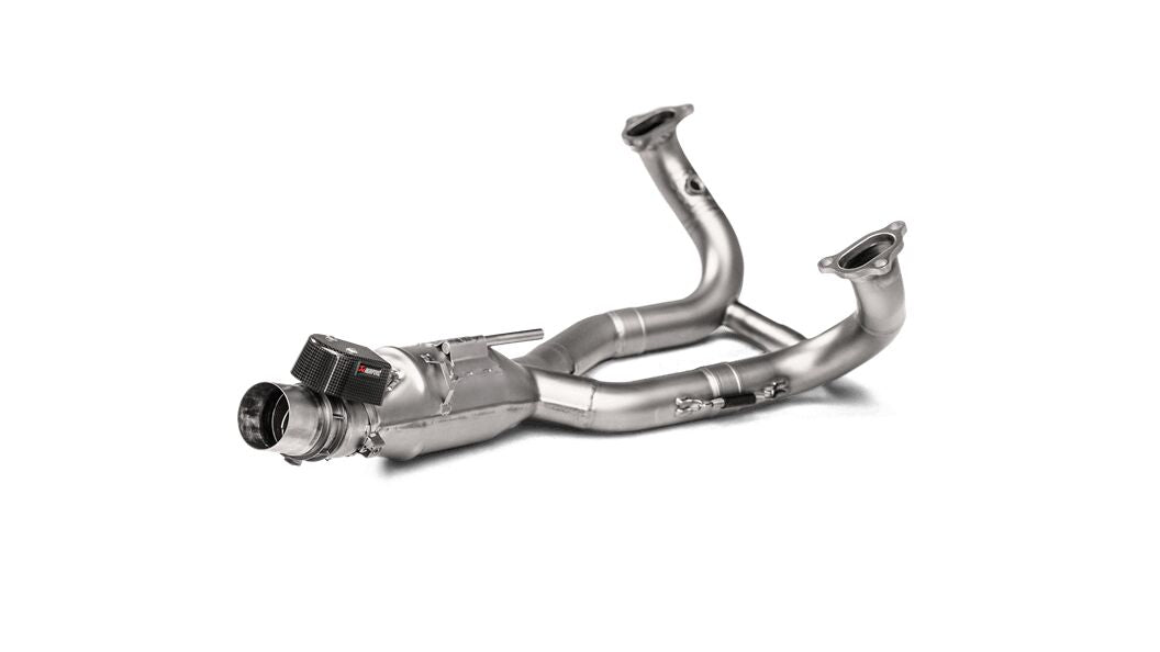 Akrapovic Replacement uitlaatbocht en middenpijp zilver - Bmw Adventure / Adventure Edition 40 years GS e.a. | Femon Parts
