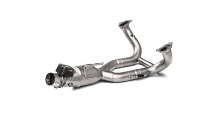 Akrapovic Replacement uitlaatbocht en middenpijp zilver - Bmw Adventure / Adventure Edition 40 years GS e.a. | Femon Parts