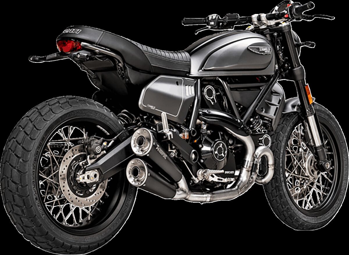 Akrapovic Replacement uitlaatbocht en middenpijp titanium - Ducati Desert Sled / Desert Sled Fasthouse e.a. | Femon Parts