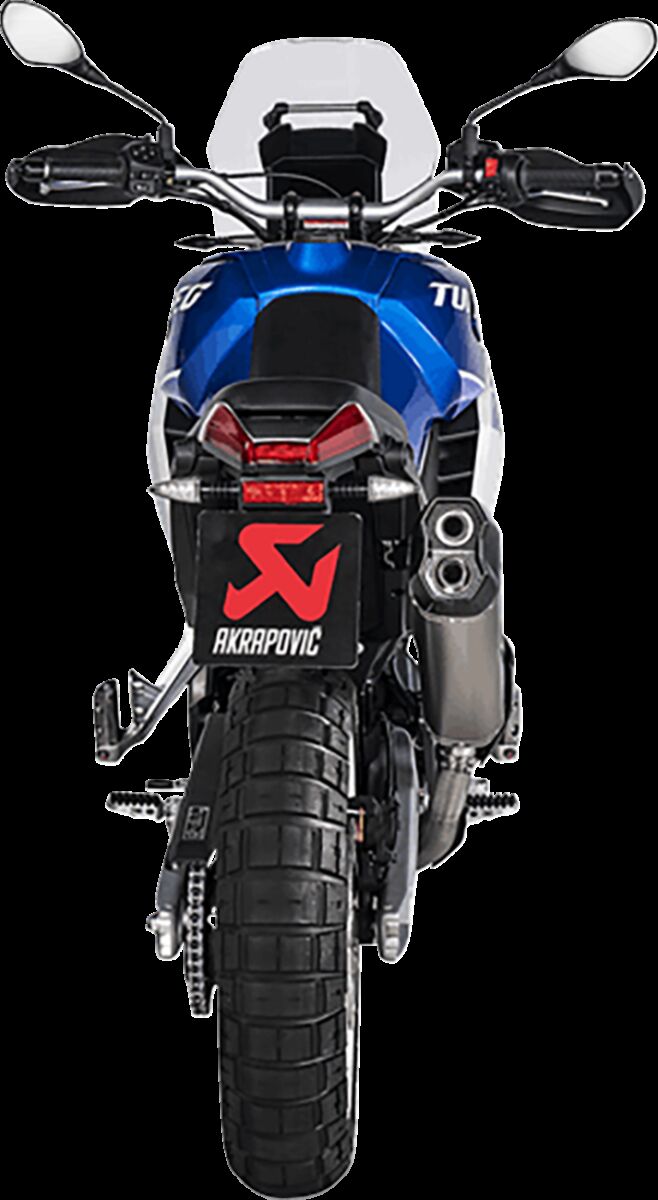 Akrapovic uitlaatbocht en middenpijp roestvrij staal - Aprilia TUAREG 660 (2022-2024) | Femon Parts