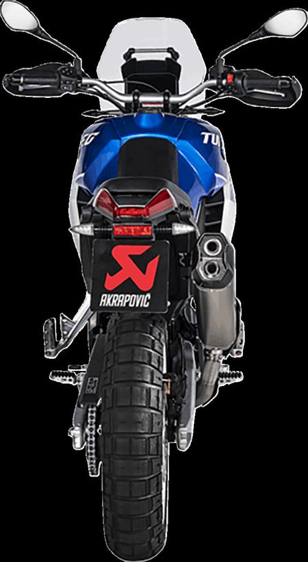 Akrapovic uitlaatbocht en middenpijp roestvrij staal - Aprilia TUAREG 660 (2022-2024) | Femon Parts