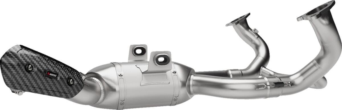 Akrapovic uitlaatbocht en middenpijp zilver - Bmw Adventure / Adventure Option 719 Karakorum e.a. (2023-2025) | Femon Parts