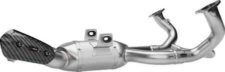 Akrapovic uitlaatbocht en middenpijp zilver - Bmw Adventure / Adventure Option 719 Karakorum e.a. (2023-2025) | Femon Parts