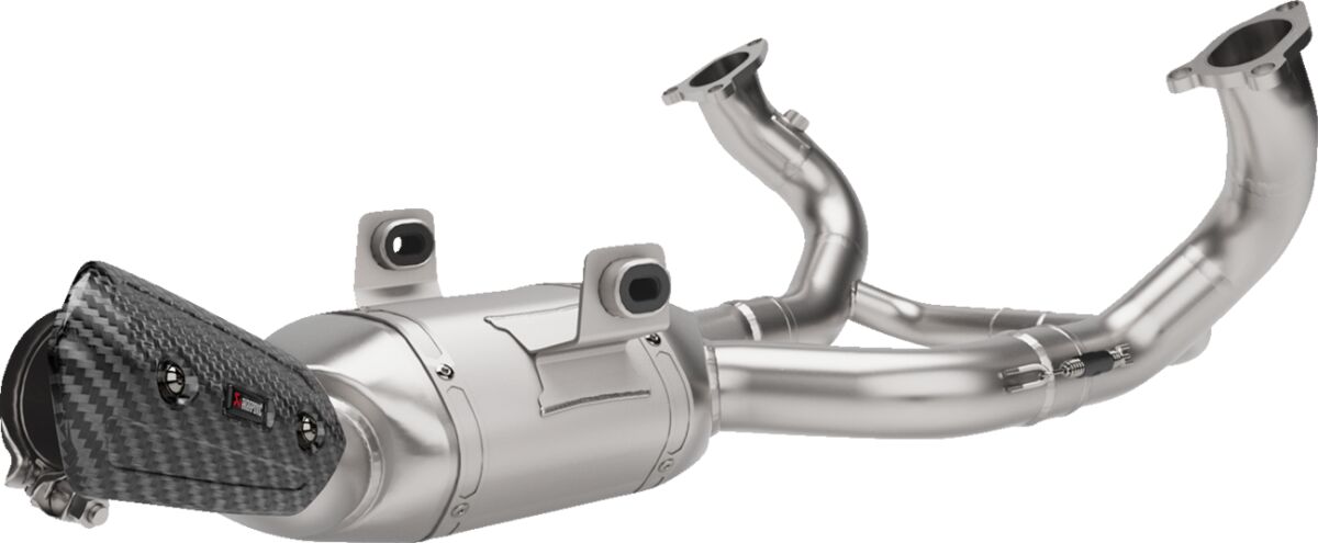 Akrapovic uitlaatbocht en middenpijp zilver - Bmw Adventure / Adventure Option 719 Karakorum e.a. (2023-2025) | Femon Parts