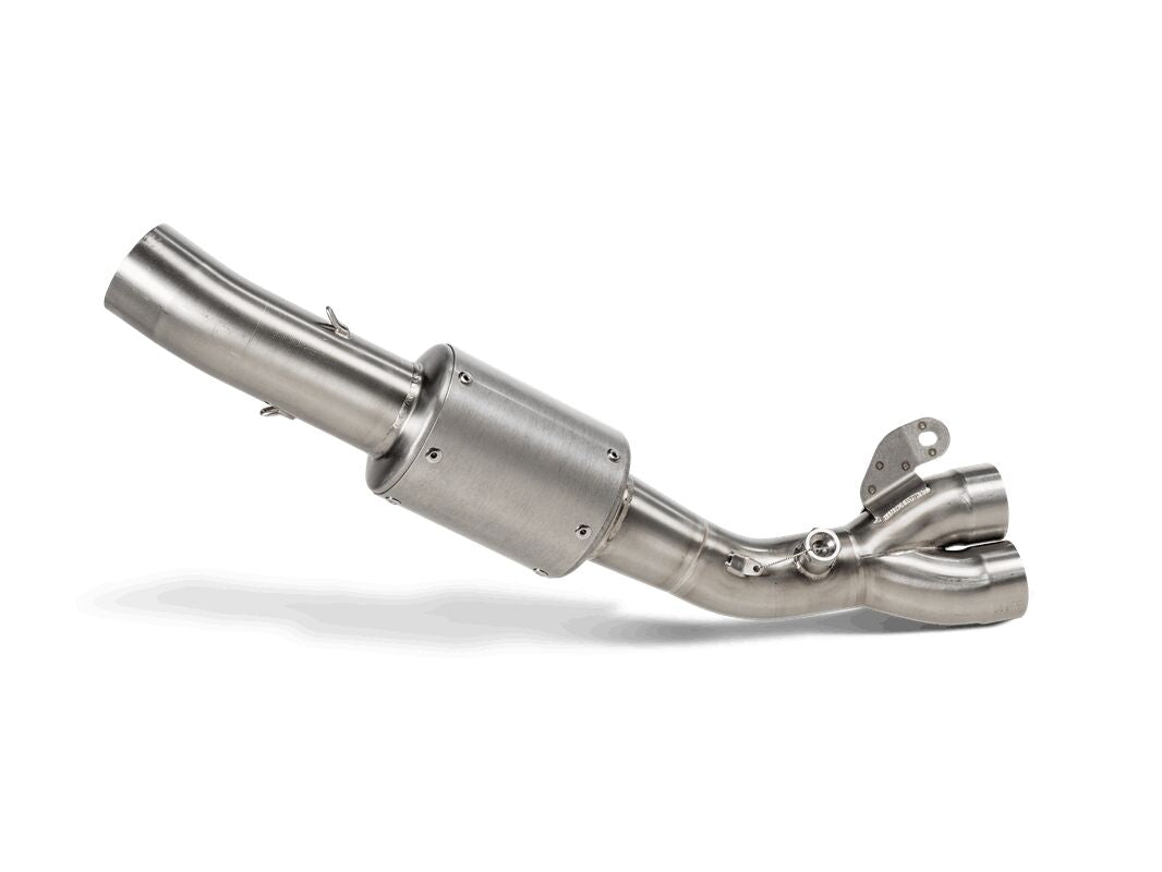 Akrapovic uitlaatbocht en middenpijp zilver - Honda CBR-1000 RR (2024-2025) | Femon Parts
