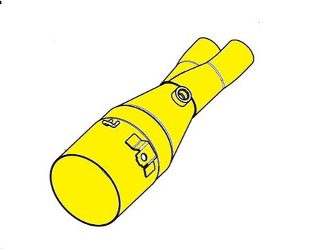 Akrapovic uitlaatbocht en middenpijp zilver - Yamaha YZF R6 (2010-2016) | Femon Parts
