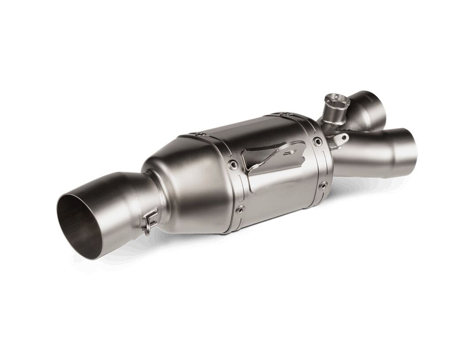 Akrapovic uitlaatbocht en middenpijp roestvrij staal - Yamaha YZF R6 (2008-2021) | Femon Parts