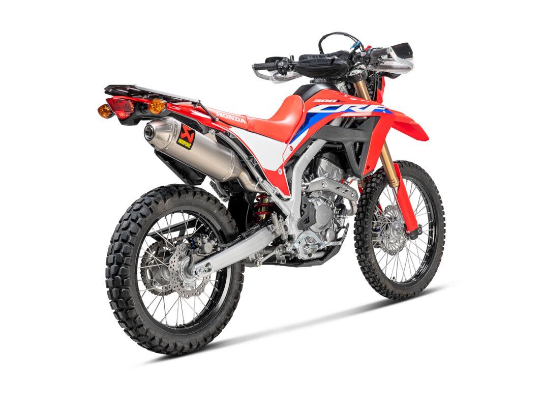 Akrapovic Head Pipe uitlaatbocht en middenpijp roestvrij staal - Honda CRF-300 L (2025-2026) | Femon Parts