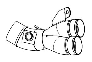 Akrapovic uitlaatbocht en middenpijp zilver - Honda CBR-1000 RR (2020-2023) | Femon Parts