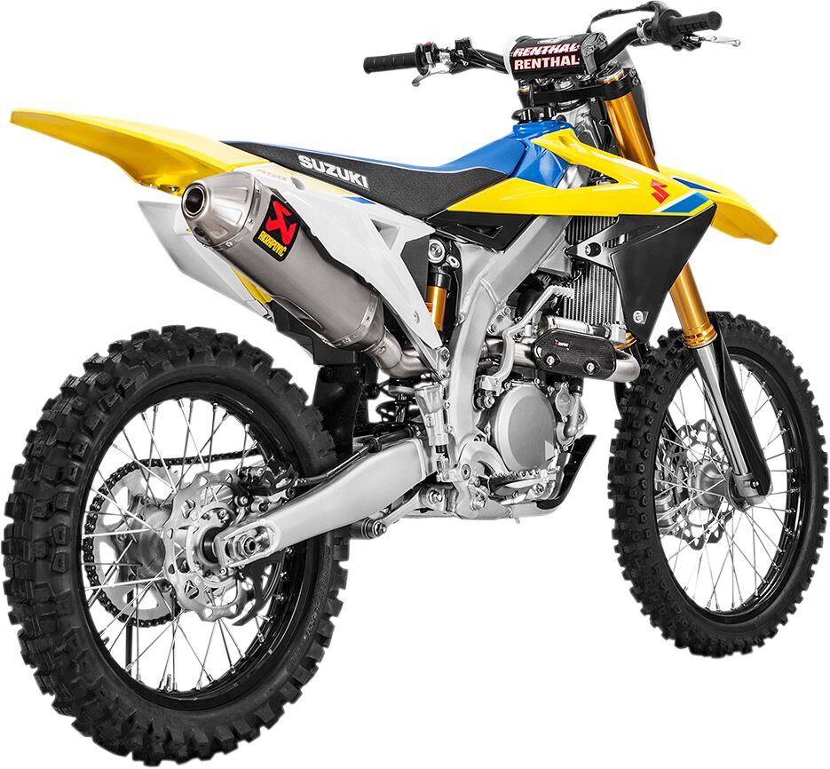 Akrapovic Evolution volledig uitlaatsysteem offroad - Suzuki RM Z-450 (2018-2026) | Femon Parts