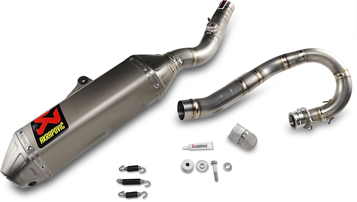 Akrapovic Evolution volledig uitlaatsysteem offroad - Suzuki RM Z-250 (2019-2026) | Femon Parts