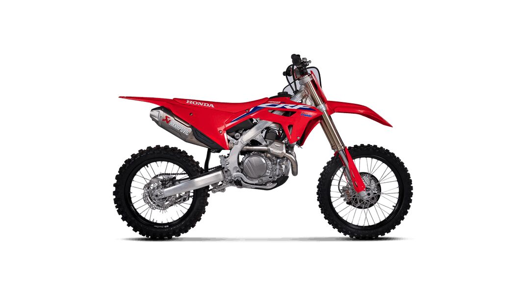 Akrapovic Evolution Line volledig uitlaatsysteem offroad titanium - Honda CRF-450 (2021-2024) | Femon Parts