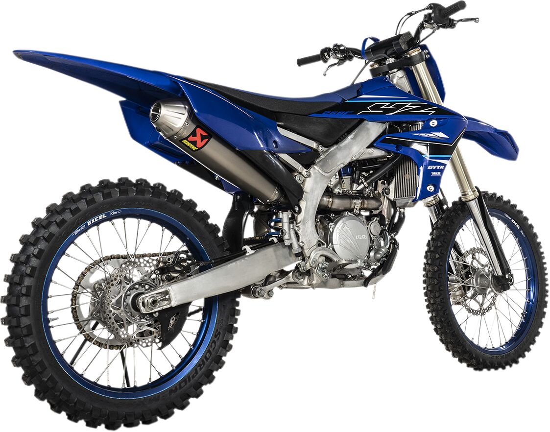 Akrapovic Evolution volledig uitlaatsysteem offroad zilver - Yamaha WR-250 F / YZ-250 F (2018-2024) | Femon Parts