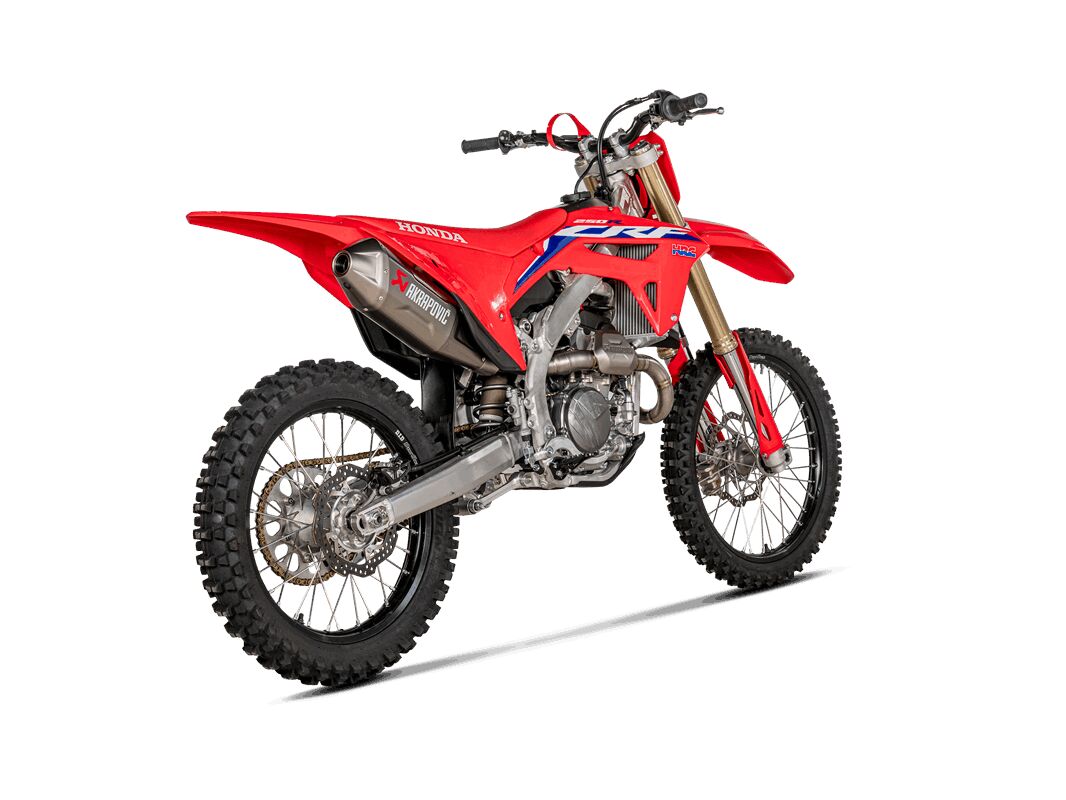 Akrapovic Evolution Line volledig uitlaatsysteem offroad titanium - Honda CRF-250 (2022-2026) | Femon Parts