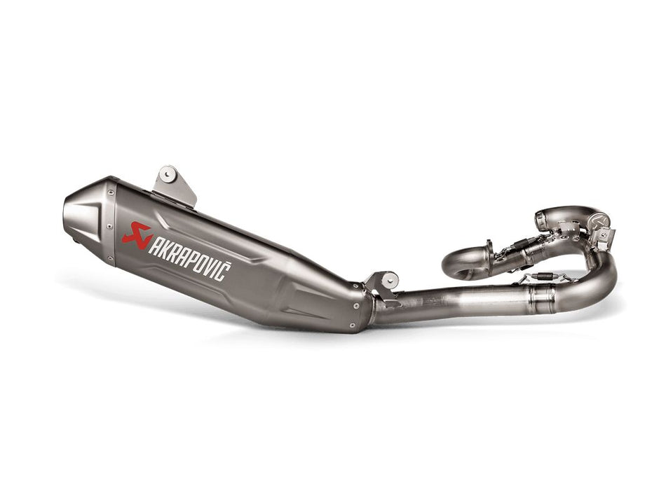 Akrapovic Evolution Line volledig uitlaatsysteem offroad titanium - Yamaha WR-450 F / YZ-450 F (2023-2026) | Femon Parts
