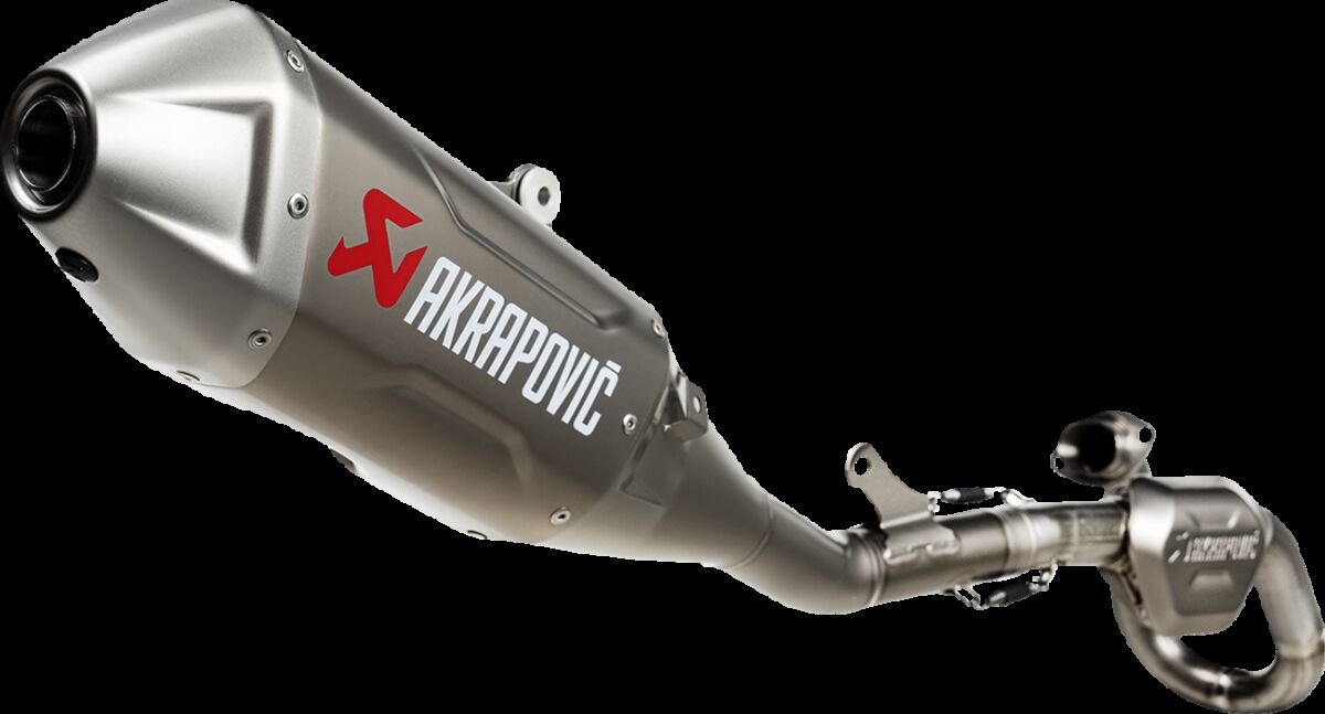 Akrapovic Evolution Line volledig uitlaatsysteem offroad - Kawasaki KX-450 (2024-2026) | Femon Parts