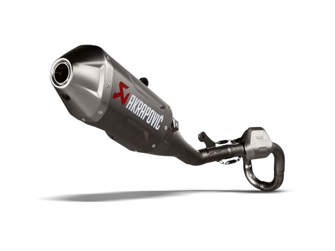 Akrapovic Evolution Line volledig uitlaatsysteem offroad - Kawasaki KX-250 (2025-2026) | Femon Parts
