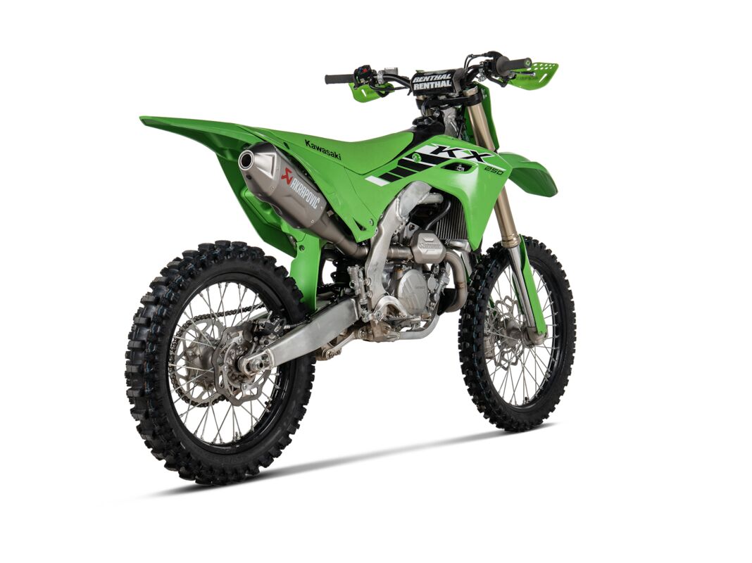 Akrapovic Evolution Line volledig uitlaatsysteem offroad - Kawasaki KX-250 (2025-2026) | Femon Parts
