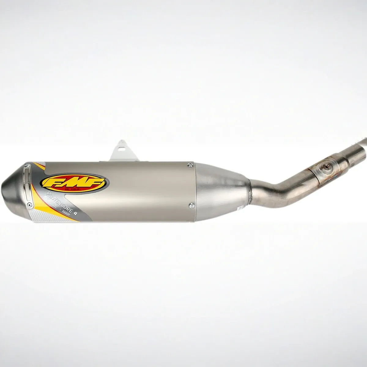 FMF Racing Powercore 4 uitlaatdemper offroad zilver - Honda (2005-2008) | Femon Parts