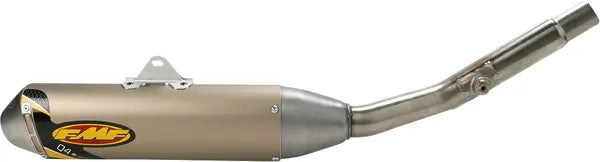 FMF Racing Q4 uitlaatdemper offroad zilver - Yamaha WR-450 F / YZ-450 F (2003-2006) | Femon Parts