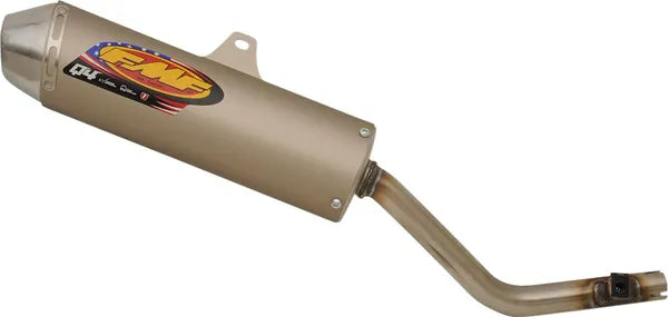 FMF Racing Q4 uitlaatdemper offroad zilver - Honda (2003-2019) | Femon Parts