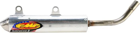 FMF Racing TurbineCore 2 uitlaatdemper offroad zilver - Husqvarna TC-250 / TE-250 e.a. (2014-2016) | Femon Parts
